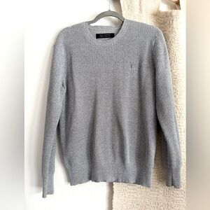 All Saints Cotton Crewneck Sweater